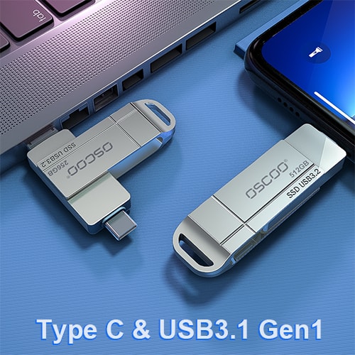 OTG SSD USB Flash Drive 450MB/s