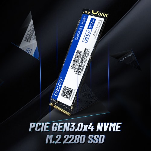 NVMe PCIe Gen3 SSD M.2 2280 Solid State Drive