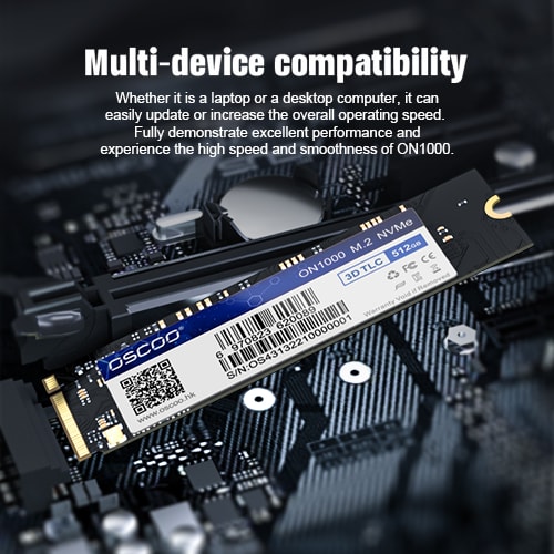  M.2 NVMe PCIe Gen4.0*4 2280 SSD