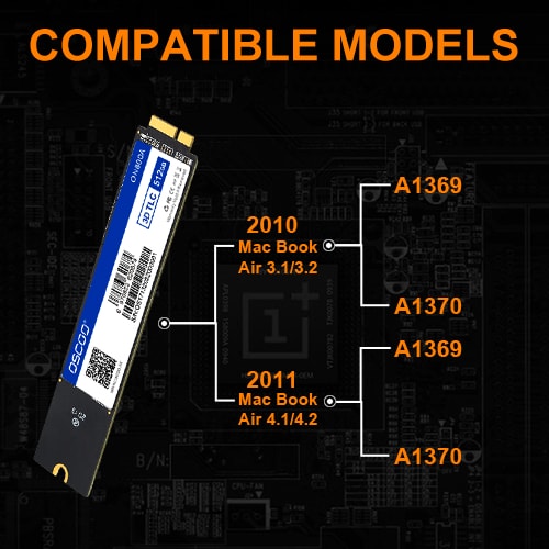  Mini SATA Internal SSD For Macbook Air