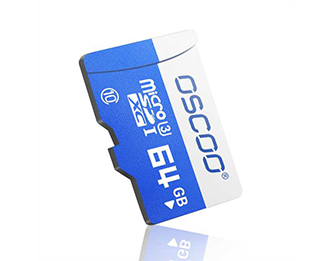 Micro SD Memory Card Blue Series