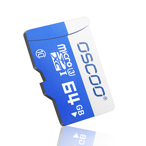 Micro SD Memory Card Blue Series