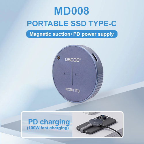 MD008 Magnetic External Solid State Drive (SSD)