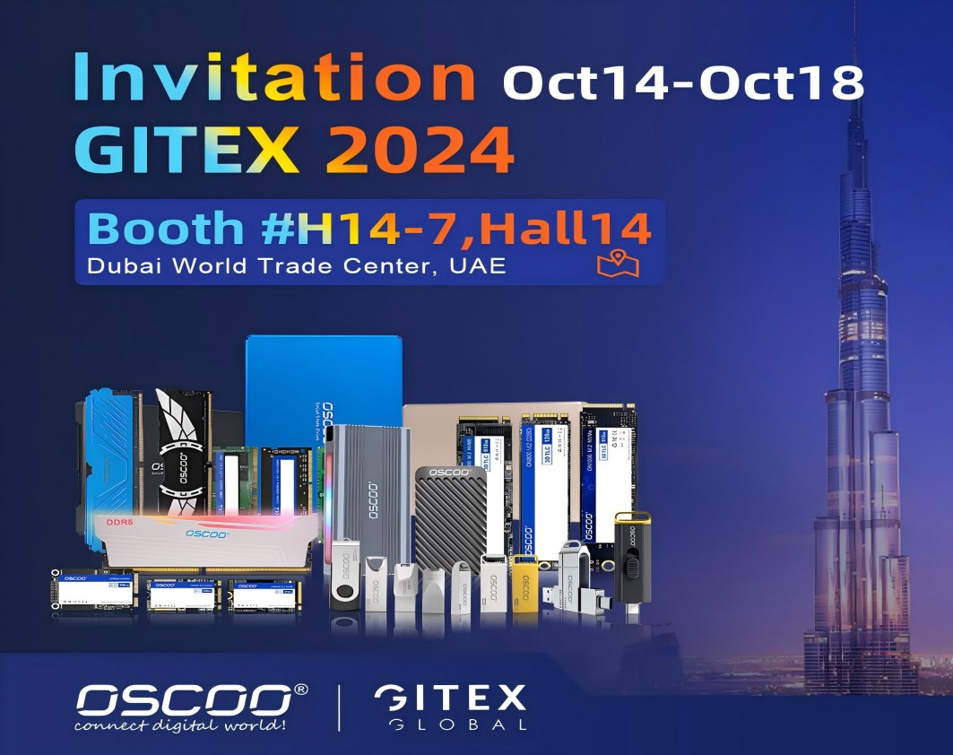 Shenzhen OSCOO Tech to Debut at GITEX 2024 in Dubai: Building the Future of Storage Together