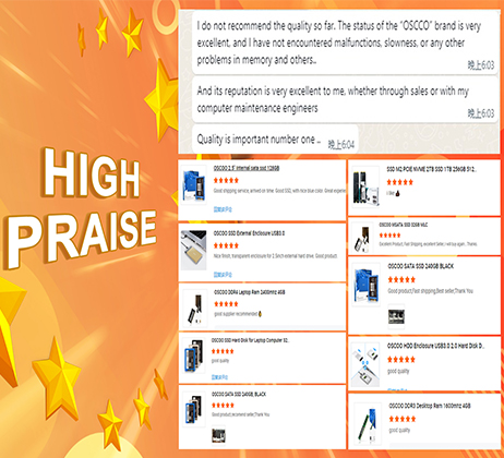 OSCOO: High Praised and Recommended by Customers